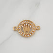Herraje Corona 1.2 g / 1.8 cm Oro Amarillo 18K