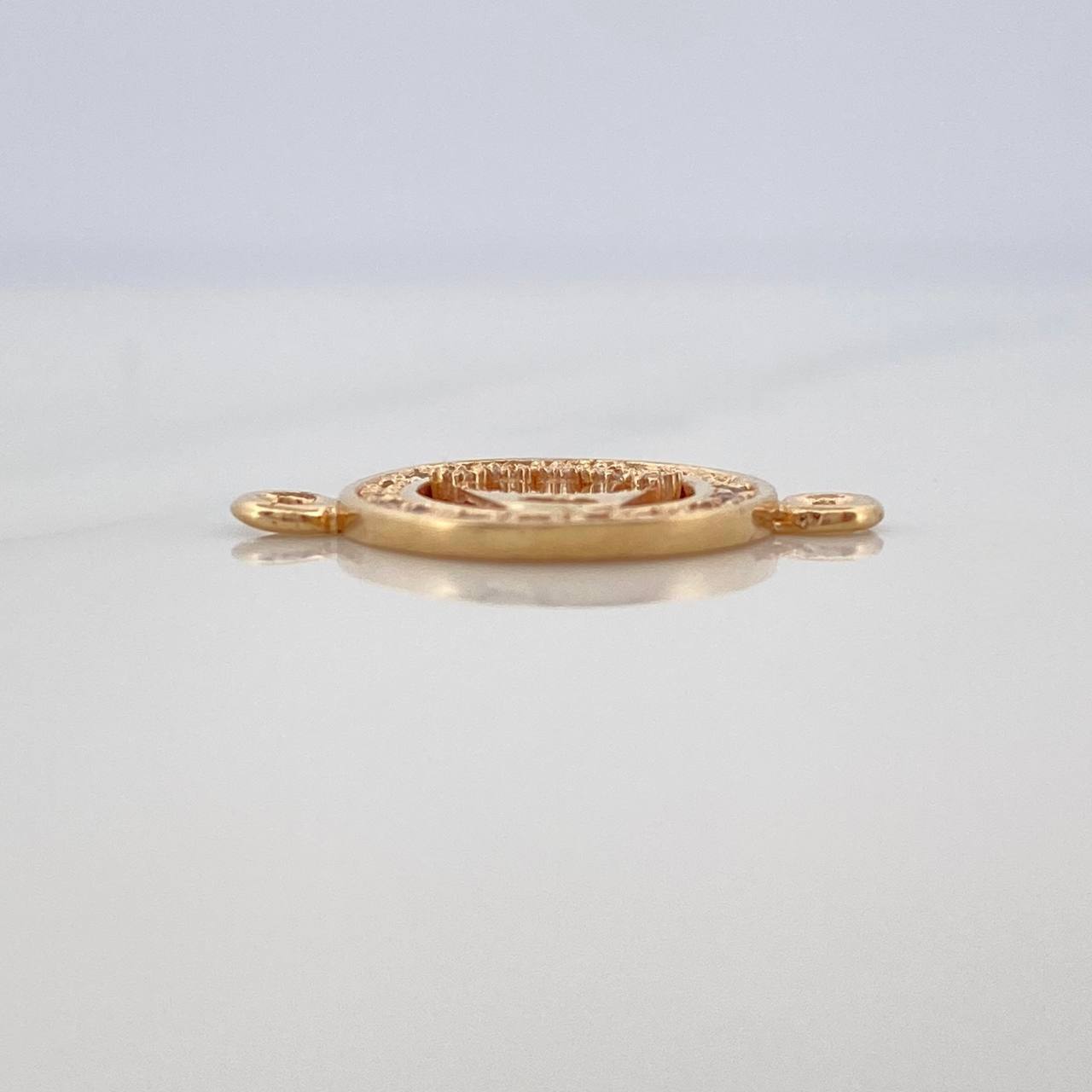 Herraje Corona 1.2 g / 1.8 cm Oro Amarillo 18K