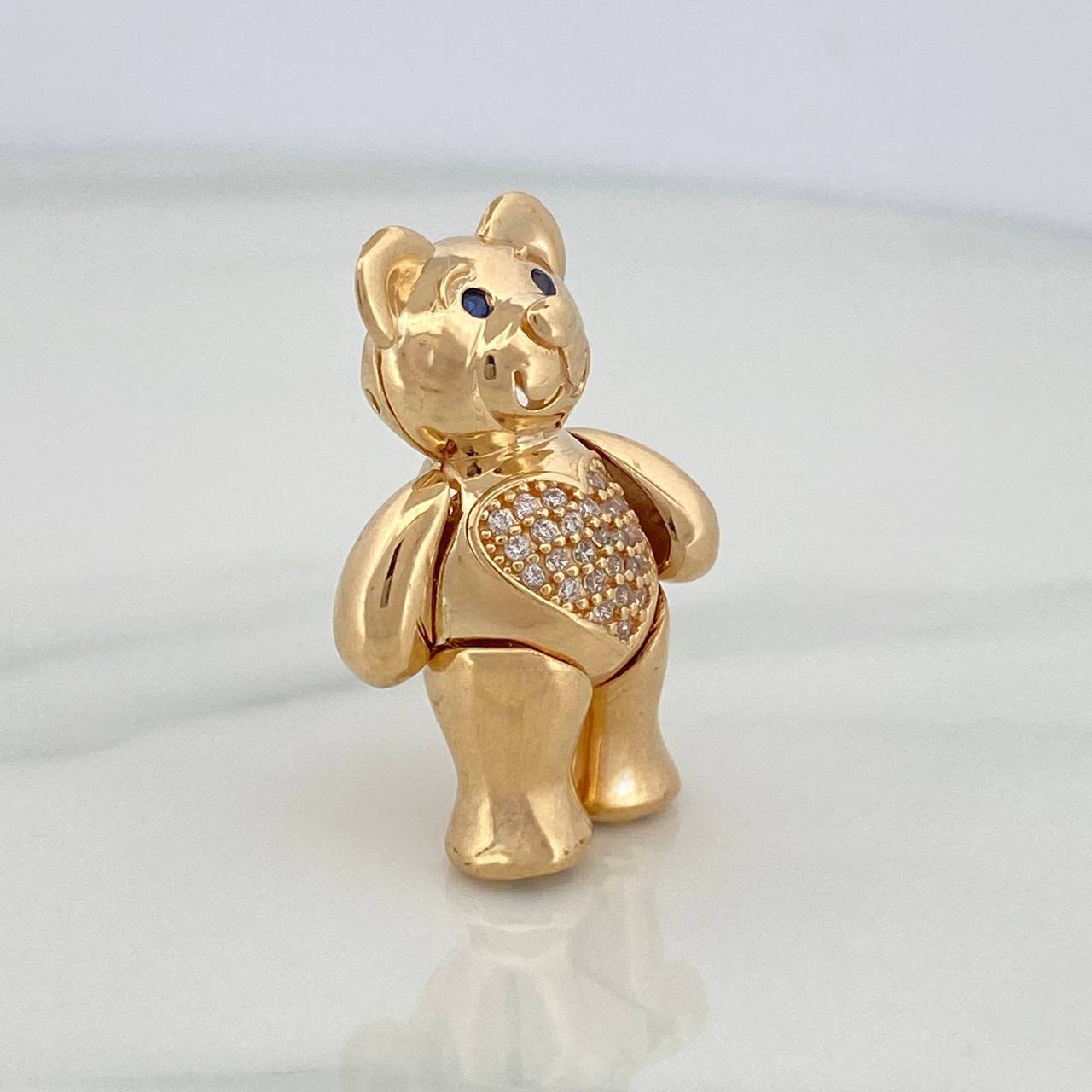 Dije Oso Articulado 12.35 g / 3.2 cm Oro Amarillo 18K