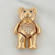 Dije Oso Articulado 12.35 g / 3.2 cm Oro Amarillo 18K