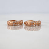 Candongas Eve 2.25 g / 1.3 cm Oro Rosa 18K