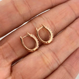 Candongas Eve 2.25 g / 1.3 cm Oro Rosa 18K