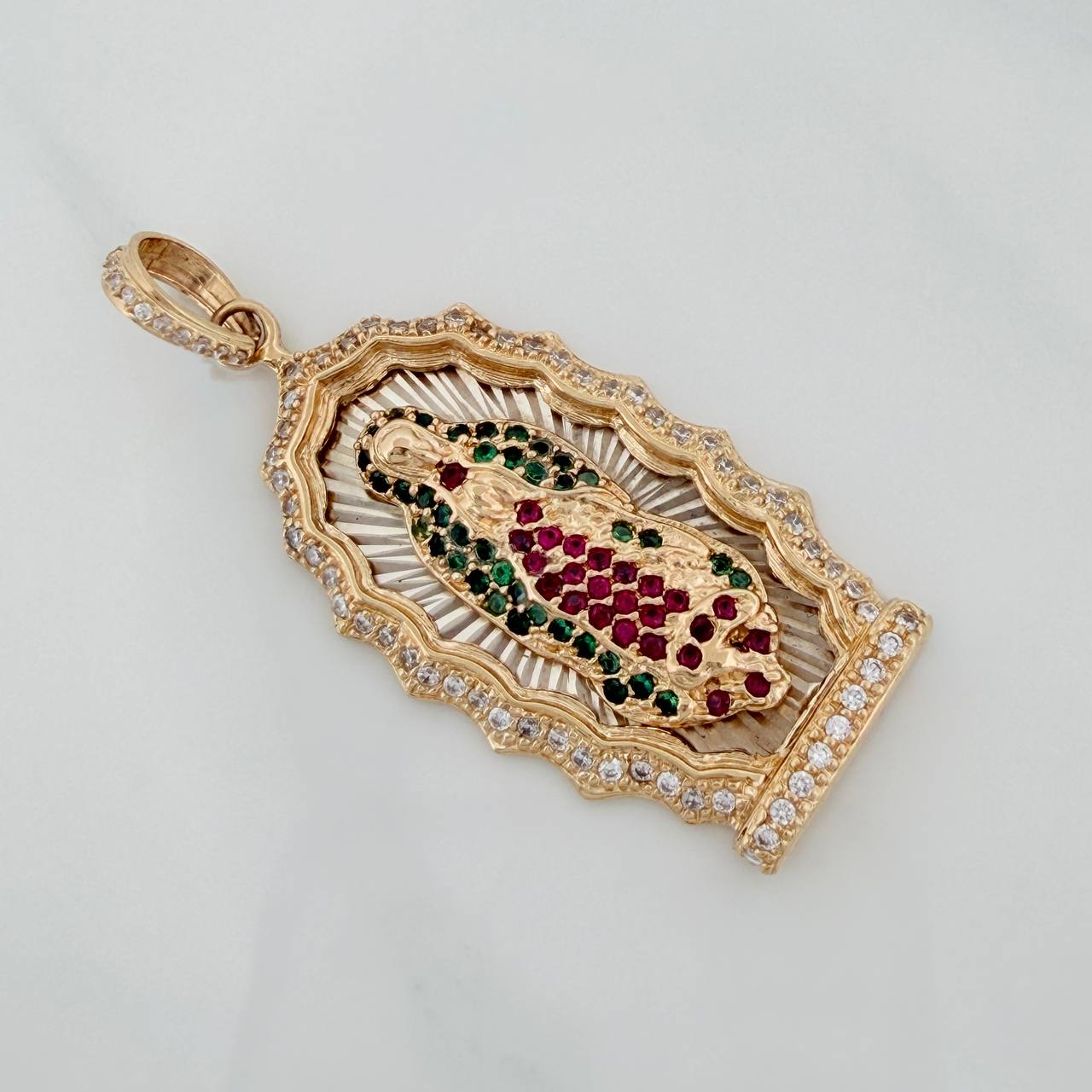 Dije Virgen Guadalupe 10.65 g / 5 cm Oro Amarillo 18K