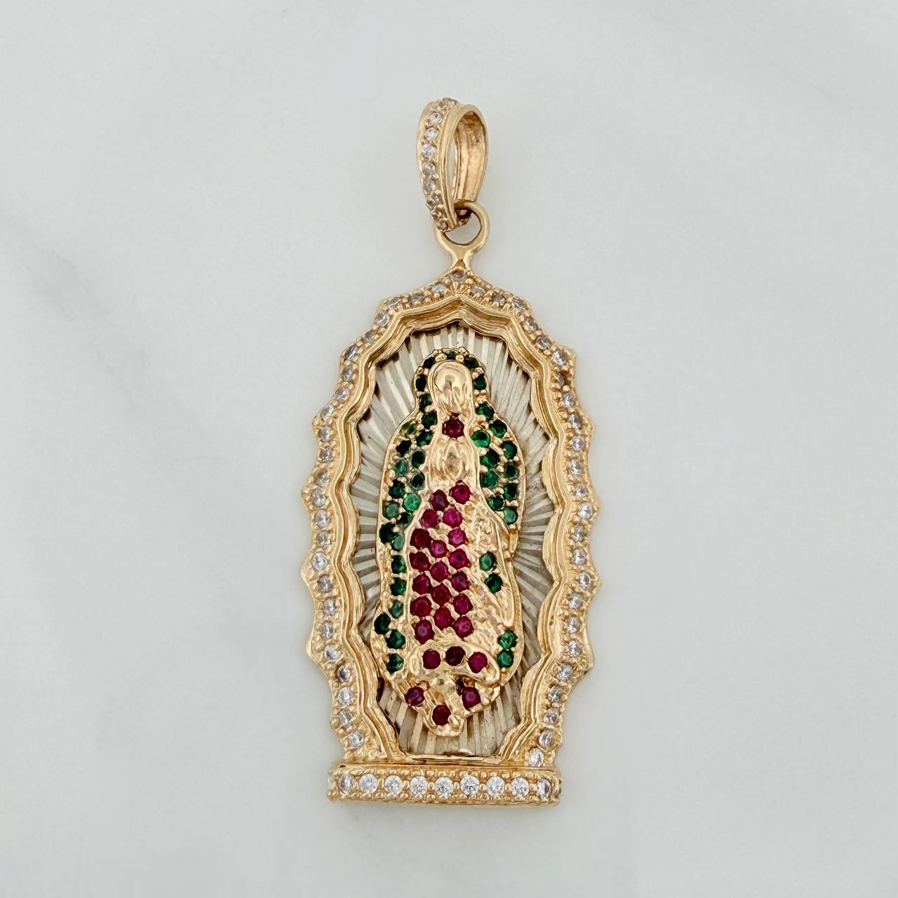 Dije Virgen Guadalupe 10.65 g / 5 cm Oro Amarillo 18K