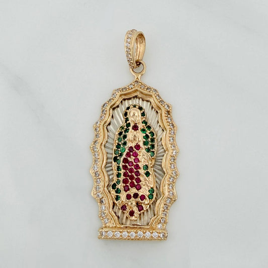 Dije Virgen Guadalupe 10.65 g / 5 cm Oro Amarillo 18K