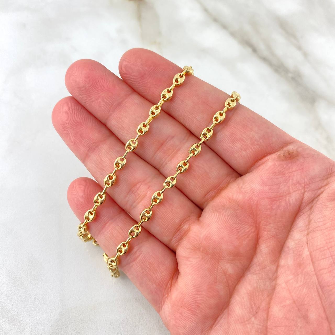 Cadena GC 6.75gr / 50cm / 3.9mm Oro Amarillo