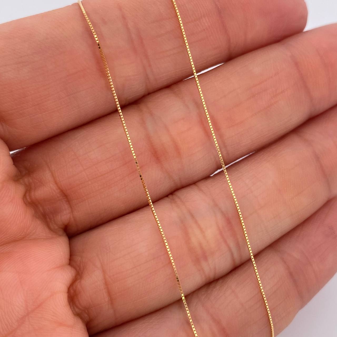 Set Cadena y Dije Veneciana + Libelula 1.2gr / 45.2cm / Oro amarillo 18K (Oferta) %