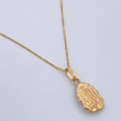 Set Cadena y Dije Veneciana + Virgen Guadalupe 1.5gr / 50.2cm / Oro Amarillo 18K (Oferta) %