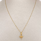 Set Cadena y Dije Veneciana + Libelula 1.3gr / 40.3cm / Oro Amarillo 18K (Oferta) %