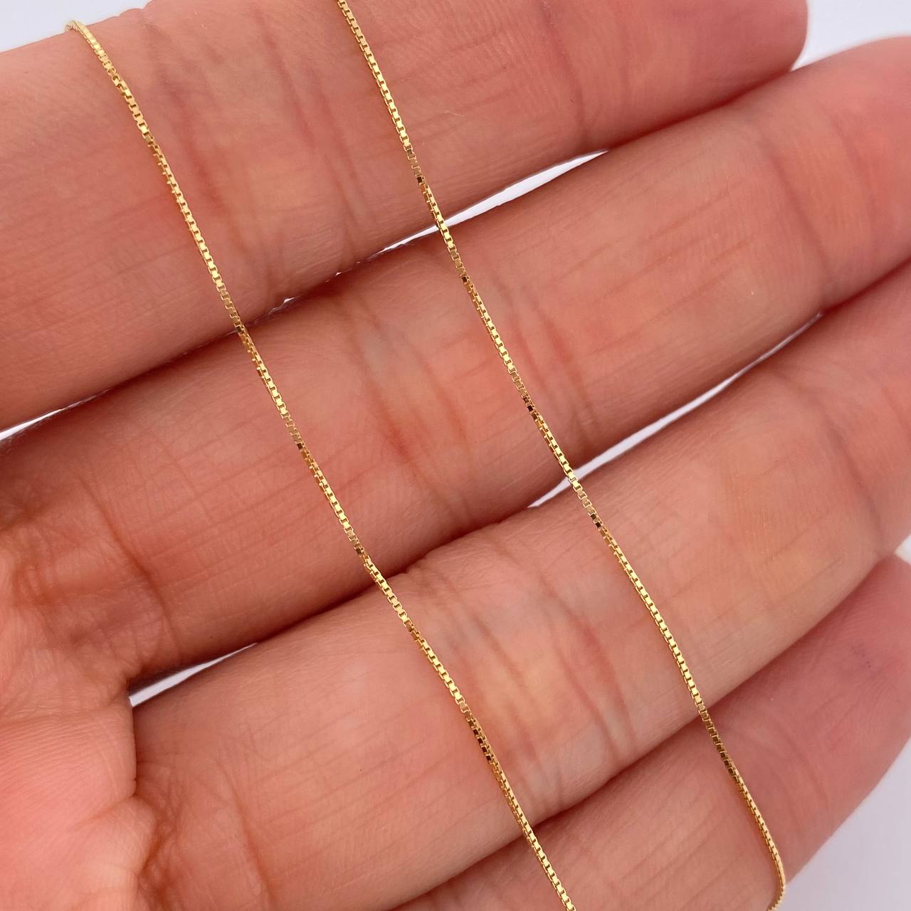 Set Cadena y Dije Veneciana + Libelula 1.3gr / 40.3cm / Oro Amarillo 18K (Oferta) %