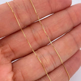 Set Cadena y Dije Veneciana + Libelula 1.3gr / 40.3cm / Oro Amarillo 18K (Oferta) %