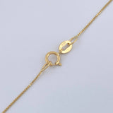 Set Cadena y Dije Veneciana + Libelula 1.3gr / 40.3cm / Oro Amarillo 18K (Oferta) %