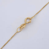 Set Cadena y Dije Veneciana + Virgen Milagrosa 2gr / 40.2cm / Oro Amarillo 18K (Oferta) %