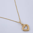 Set Cadena y Dije Veneciana + Silueta Corazon 1.3gr / 40.1cm / Oro Amarillo 18K (Oferta) %