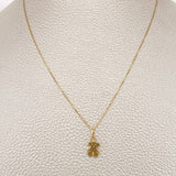 Set Cadena y Dije Veneciana + Oso TS 1.3gr / 40.1cm / Oro Amarillo 18K (Oferta) %