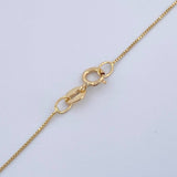 Set Cadena y Dije Veneciana + Oso TS 1.3gr / 40.2cm / Oro Amarillo 18K (Oferta) %