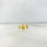 Topos Corona Real 1.15gr / Circones Blancos Fucsias Oro Amarillo *