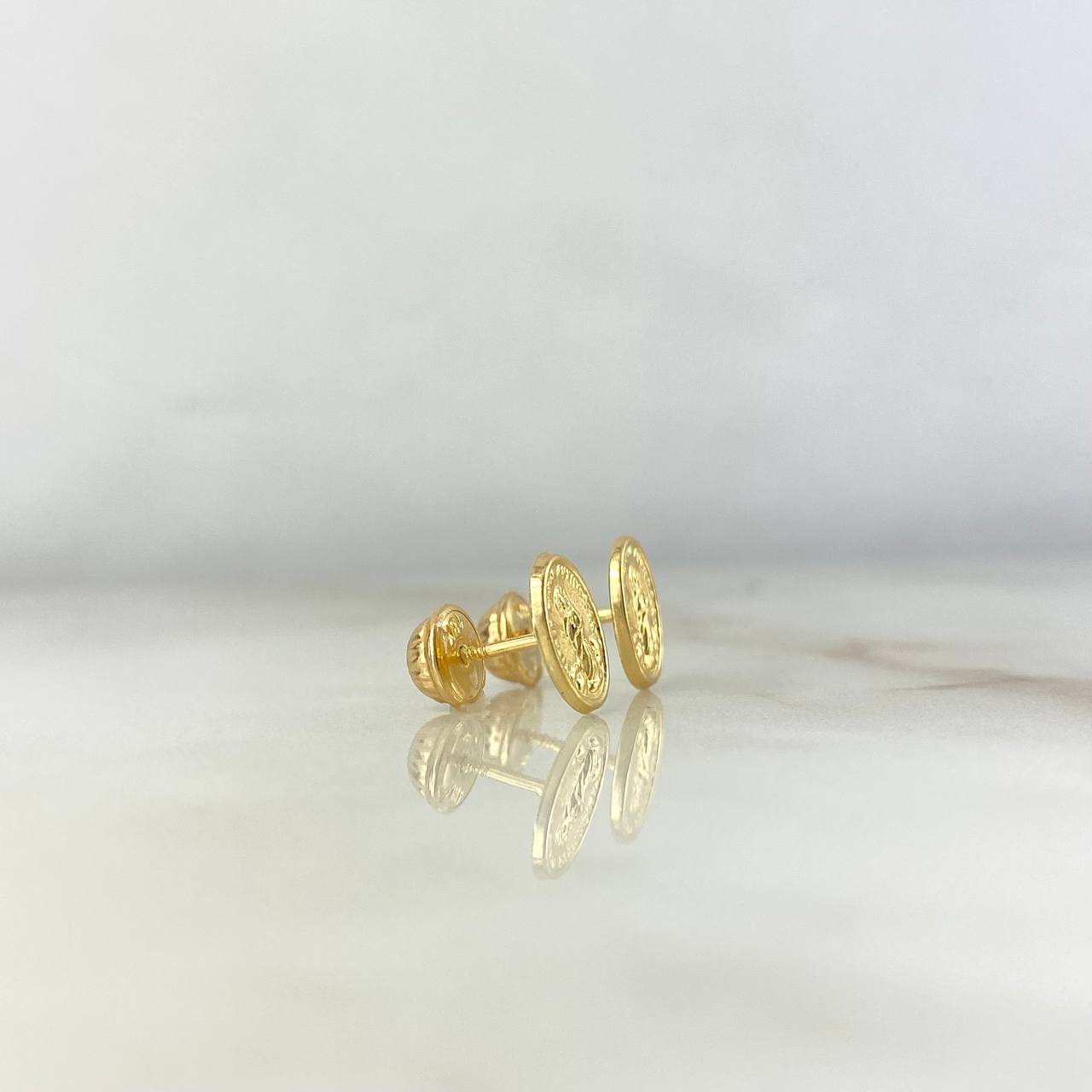 Topos Virgen María Auxiliadora 0.75gr / Oro Amarillo ©