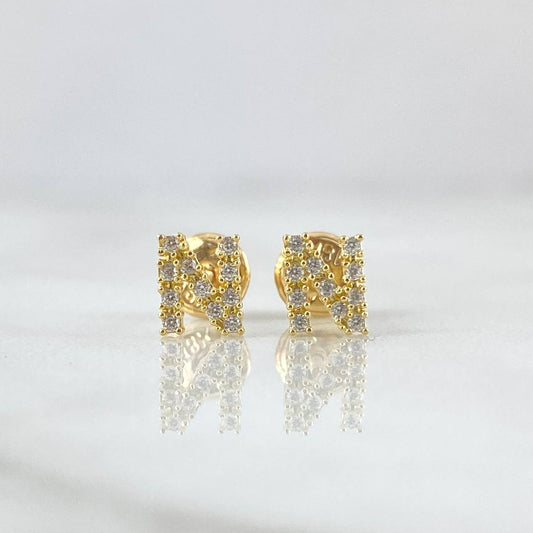 Topos Letra N 0.9gr / Oro Amarillo 18K ©