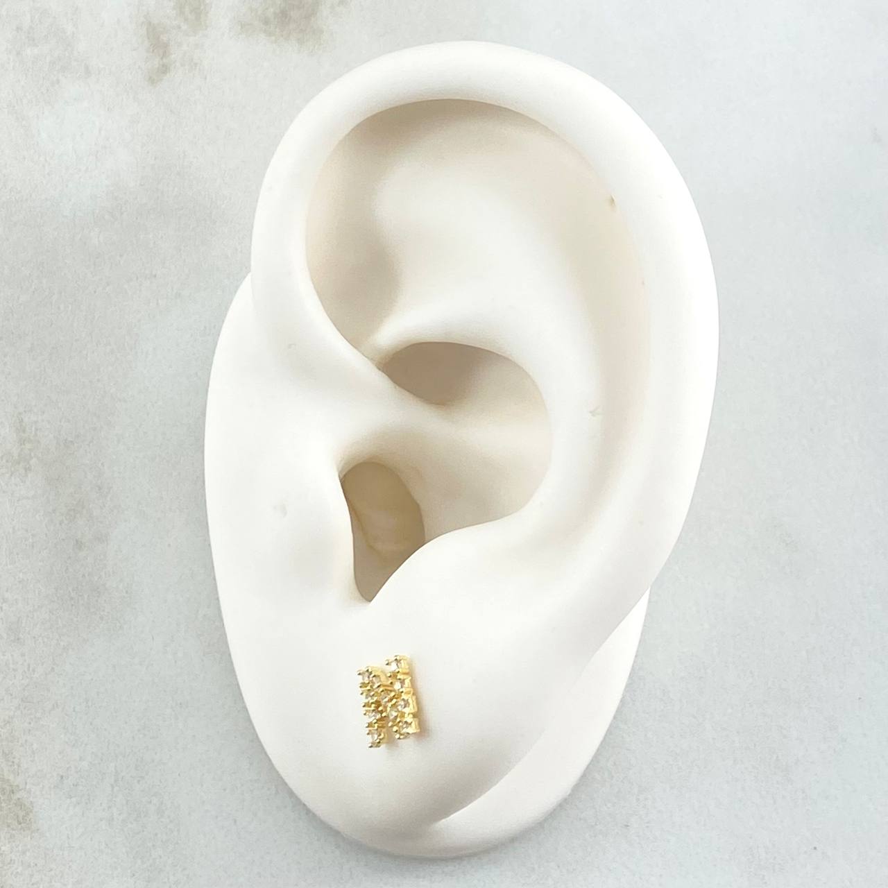 Topos Letra N 0.9gr / Oro Amarillo 18K ©
