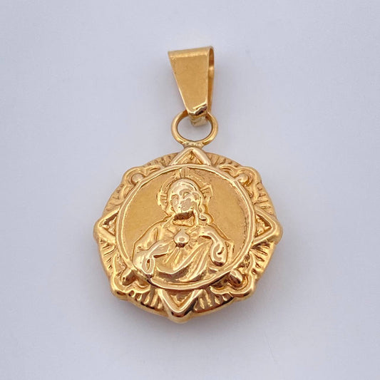 Dije Sagrado Corazon 1.55gr / 2.8cm / Oro Amarillo 18K $