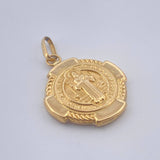 Dije San Benito 1.25gr / 2.07cm / Oro Amarillo 18K $