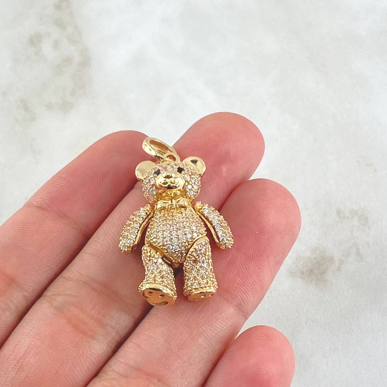 Dije Oso Articulado 13.2gr / 4.2cm / Oro 18K