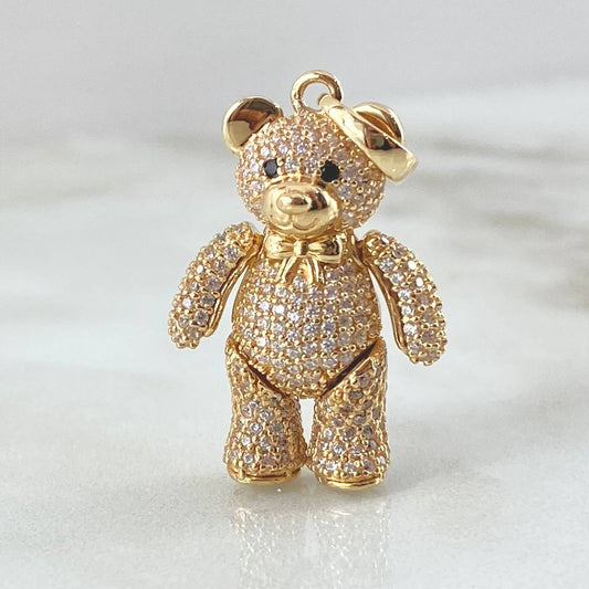 Dije Oso Articulado 13.2gr / 4.2cm / Oro 18K