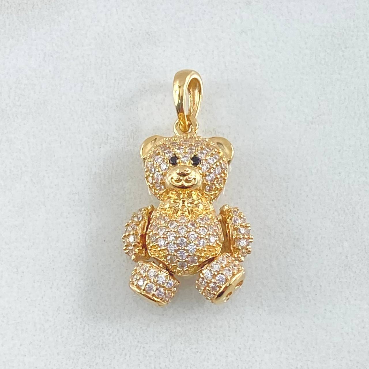 Dije Oso Articulado 4.4gr / 2.3cm / Oro 18K