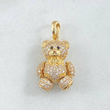 Dije Oso Articulado 4.45gr / 2.3cm / Oro 18K