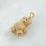 Dije Oso Articulado 4.4gr / 2.3cm / Oro 18K