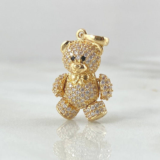 Dije Oso Articulado 4.45gr / 2.3cm / Oro 18K