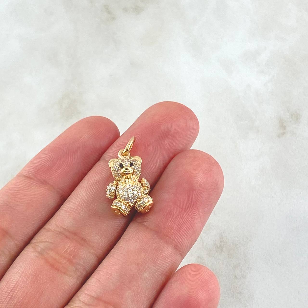 Dije Oso Articulado 2.6gr / 2cm / Oro 18K ©