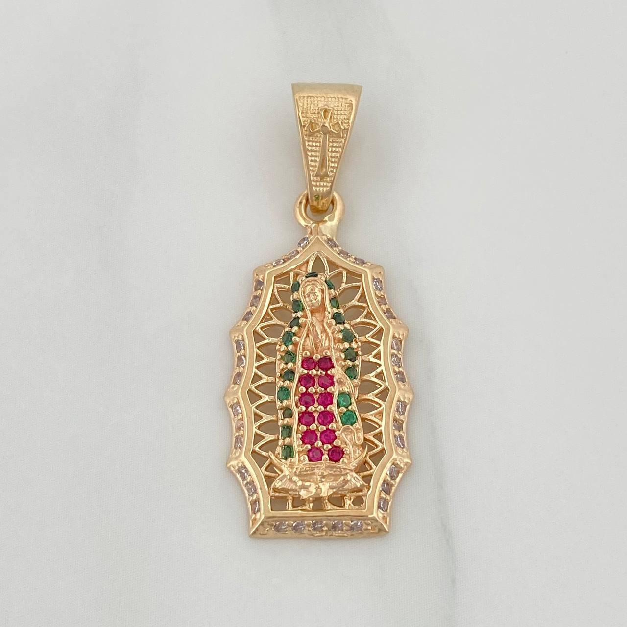 Dije Virgen De Guadalupe 3.1 g / 3 cm Oro Amarillo 18K
