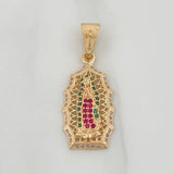 Dije Virgen De Guadalupe 3.1 g / 3 cm Oro Amarillo 18K