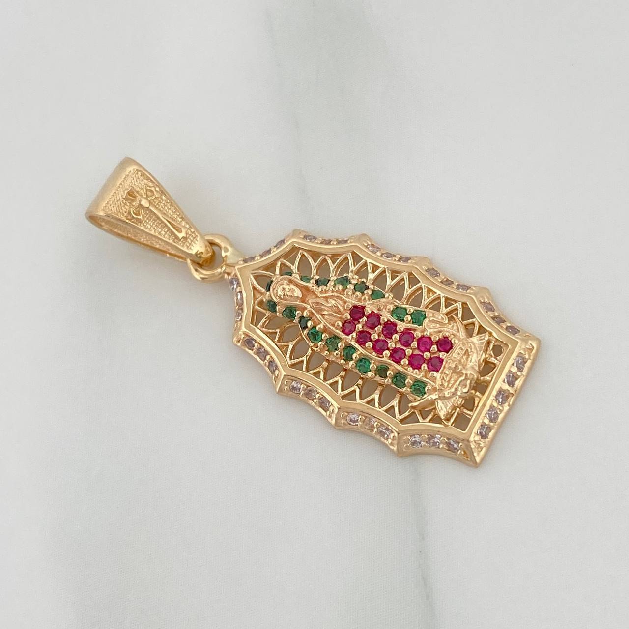 Dije Virgen De Guadalupe 3.1 g / 3 cm Oro Amarillo 18K