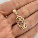 Dije Virgen De Guadalupe 3.1 g / 3 cm Oro Amarillo 18K