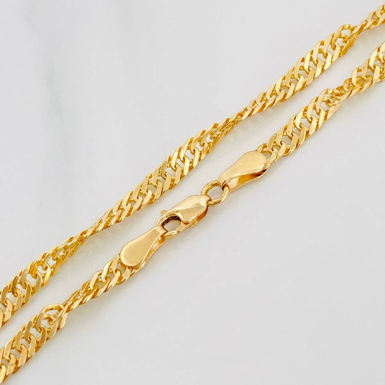 Pulso Singapur 3.3 g / 19 cm / 2.85 mm Oro Amarillo 18K