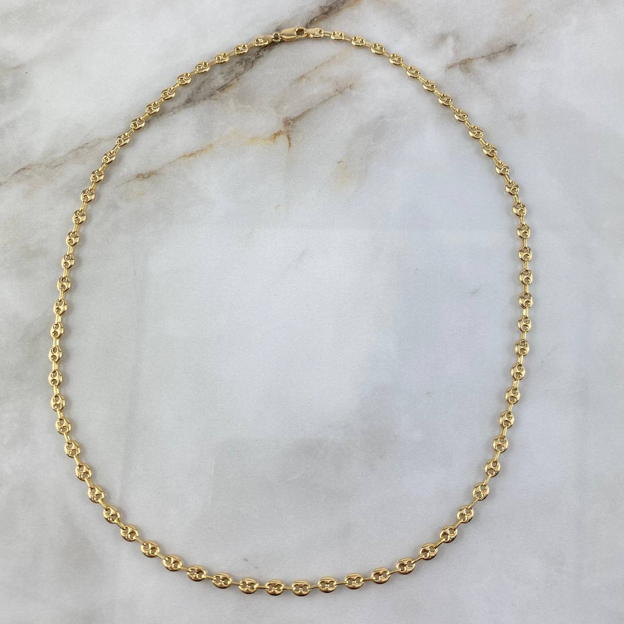 Cadena GC 6.5gr / 45cm / 4mm Oro Amarillo