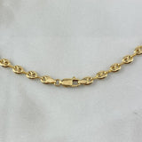 Cadena GC 6.5gr / 45cm / 4mm Oro Amarillo