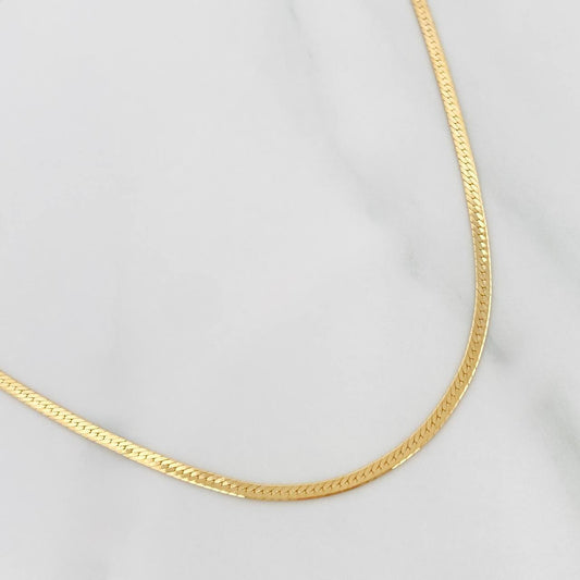 Cadena Espejo 2.5 g / 45 cm / 1.3 mm Oro Amarillo 18K