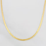 Cadena Espejo 2.1 g / 40.05 cm / 1.35 mm Oro Amarillo 18K