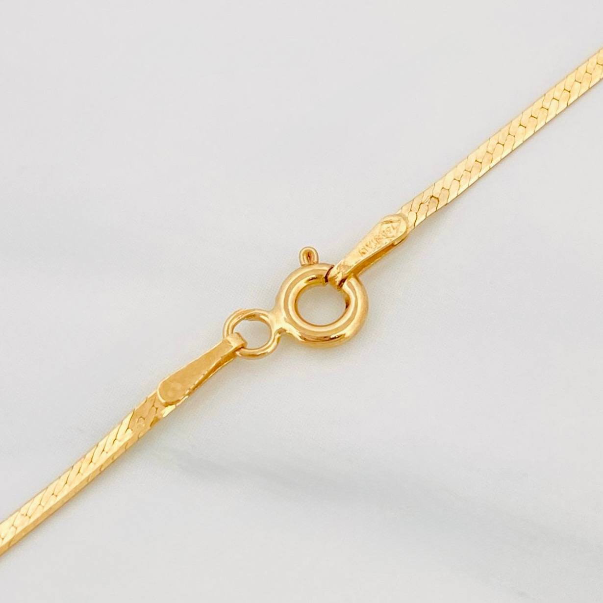 Cadena Espejo 2.35 g / 45.05 cm / 1.45 mm Oro Amarillo 18K