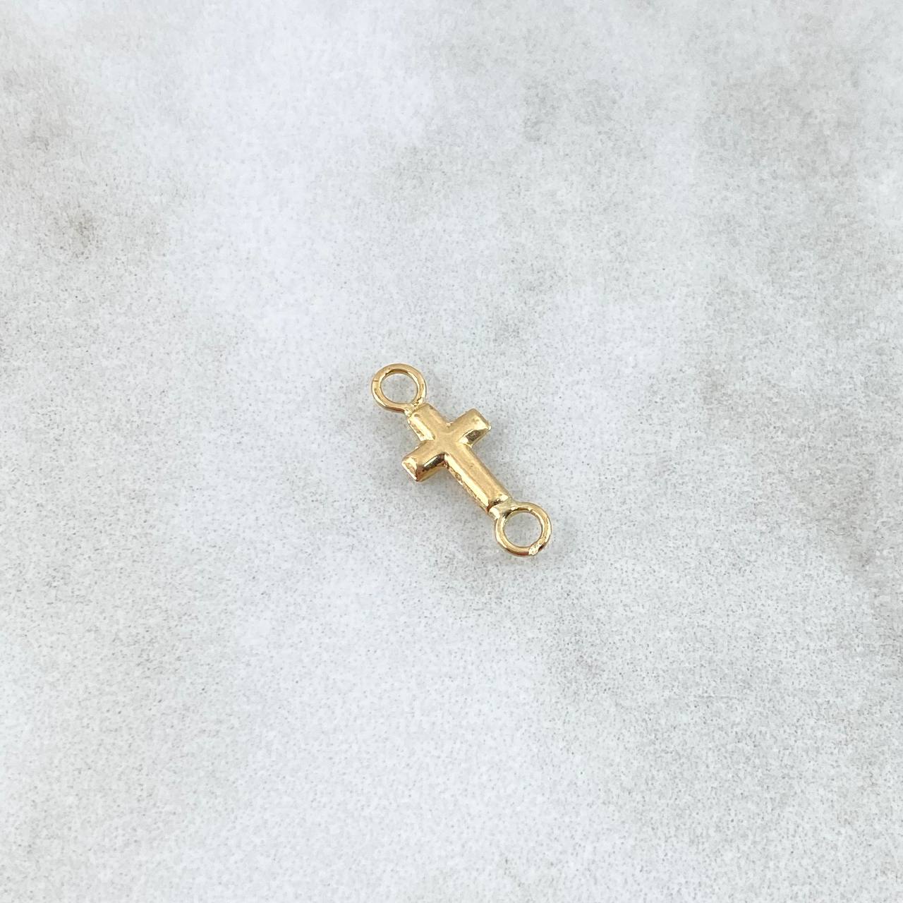 Herraje Cruz 0.25gr / 1.3cm / Oro Amarillo