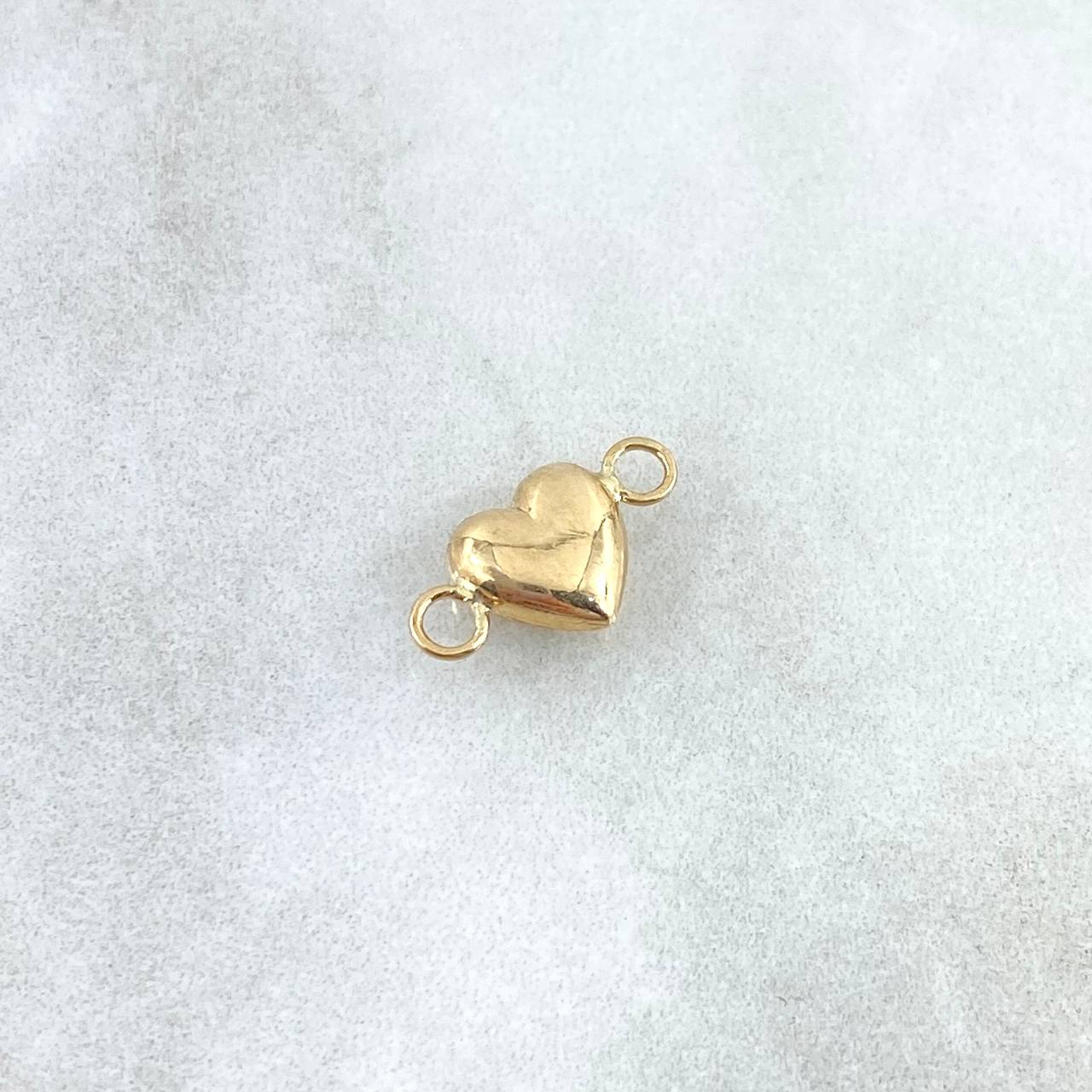 Herraje Corazon 0.4gr / 1.3cm / Troquelado Oro Amarillo