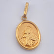 Dije Maria Del Carmen 1gr / 2.5cm / Oro Amarillo 18K $