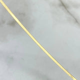 Cadena Espejo 2.55gr / 45cm / 2mm Oro Amarillo +3