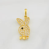 Dije Conejo 2.4g / 2.8cm Oro Amarillo 18K