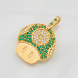 Dije Hongo Animado 8.7g / 4cm Oro Amarillo 18K
