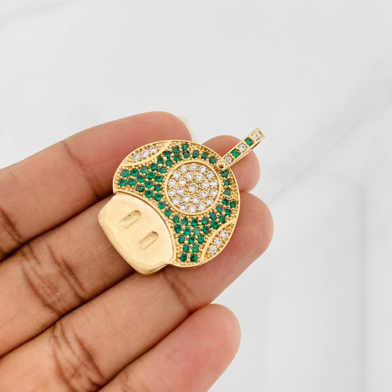 Dije Hongo Animado 8.7g / 4cm Oro Amarillo 18K